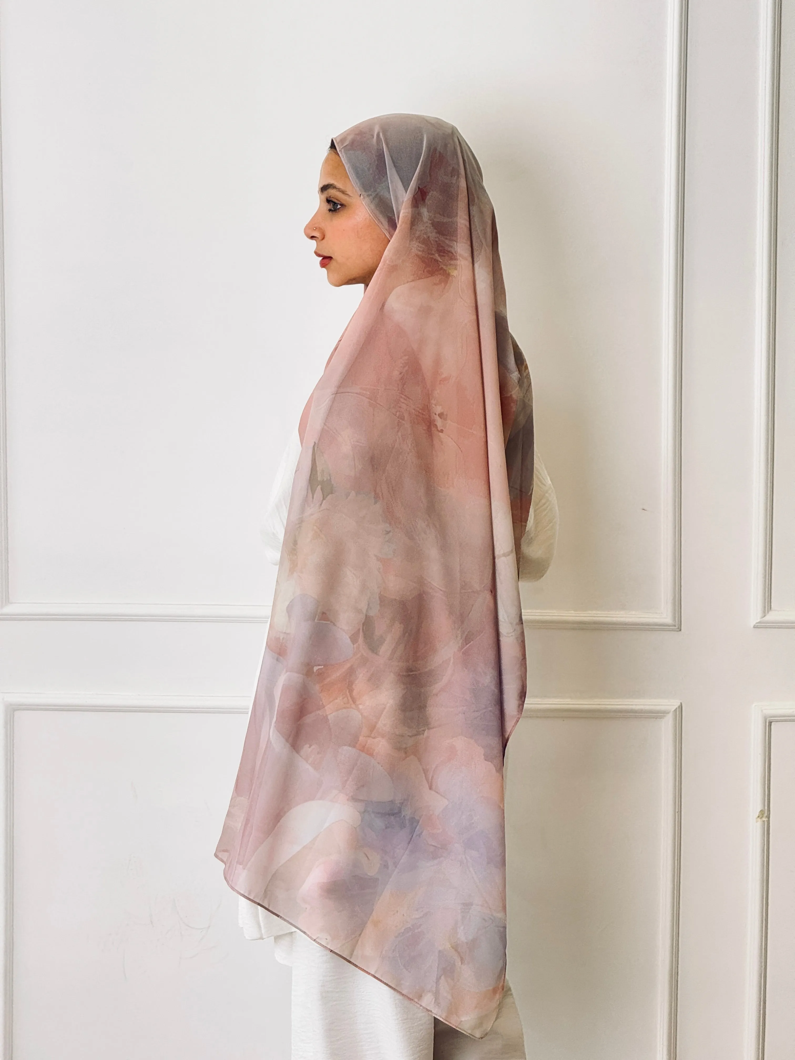Daisy Marble Scarf