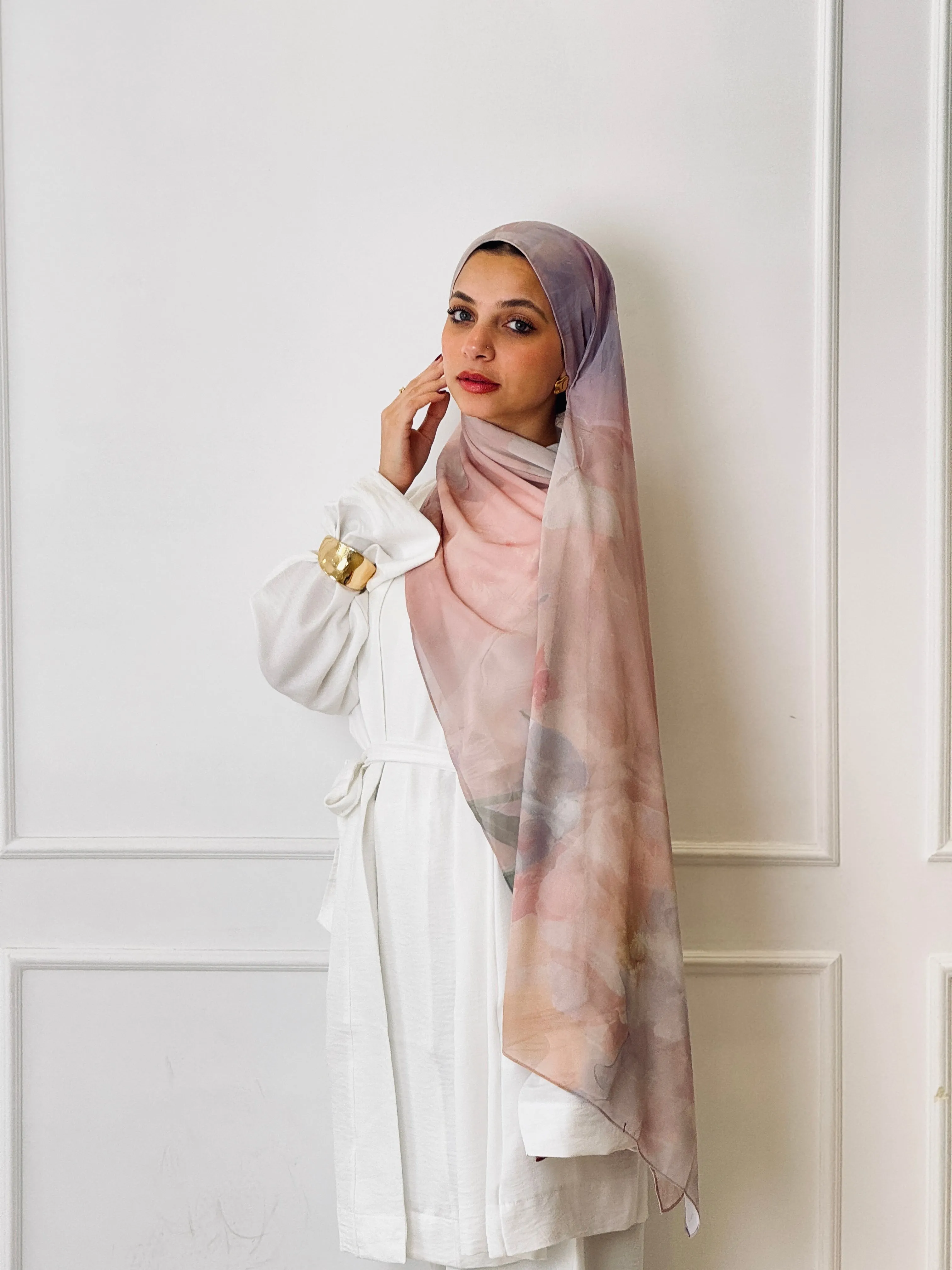 Daisy Marble Scarf