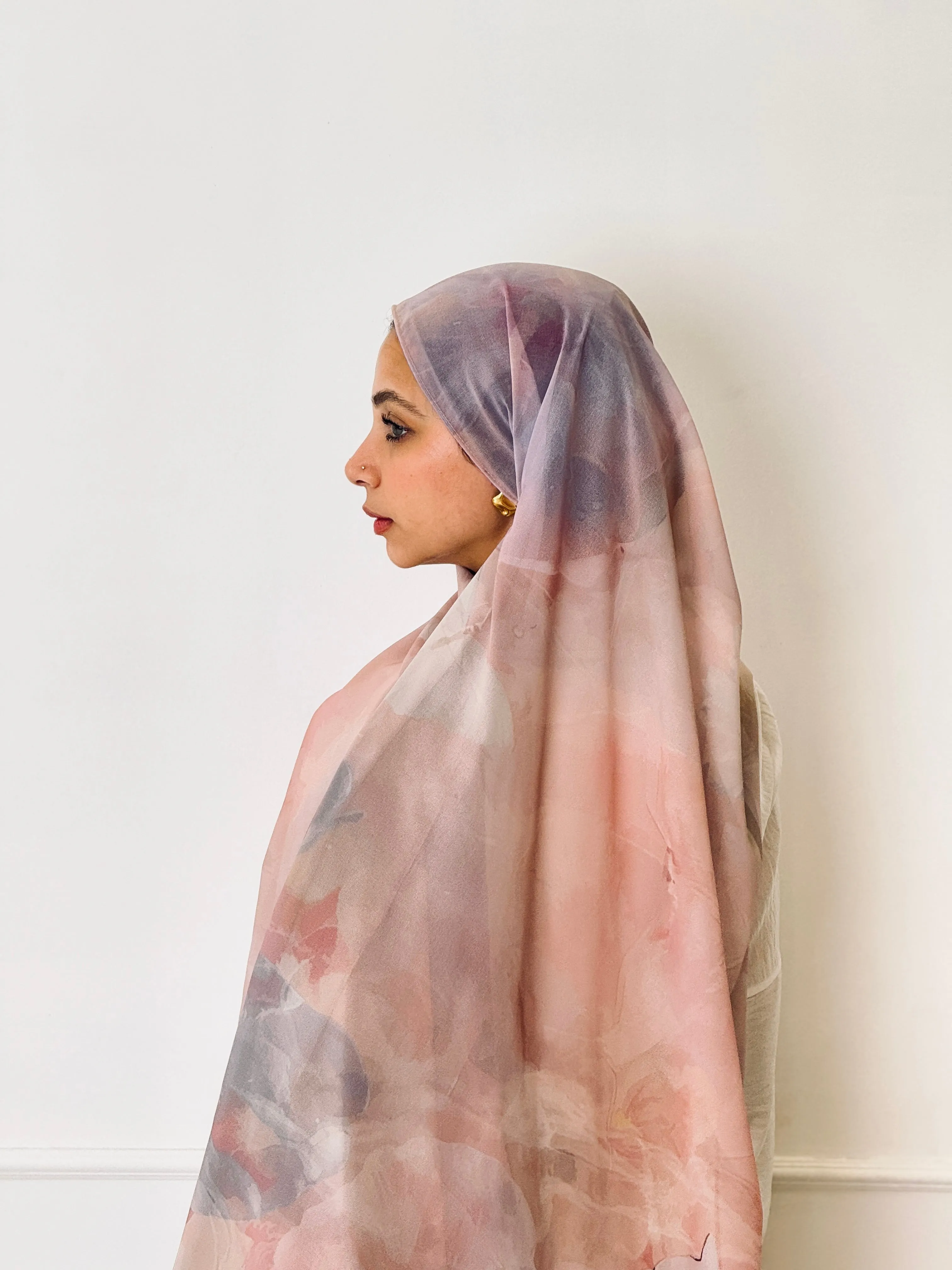 Daisy Marble Scarf