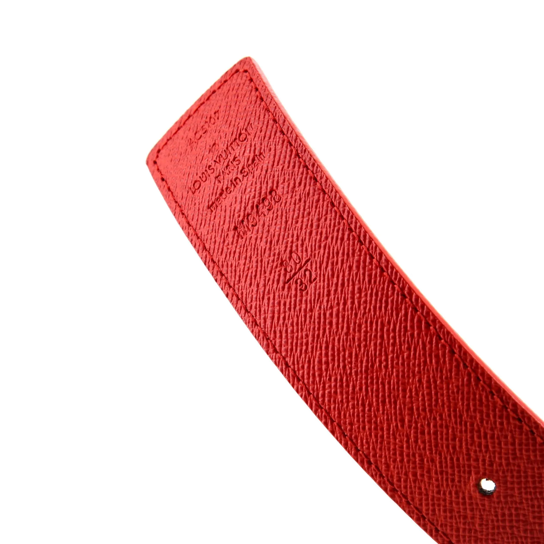 Designer LV Initiales Belt Monogram Canvas Thin 95