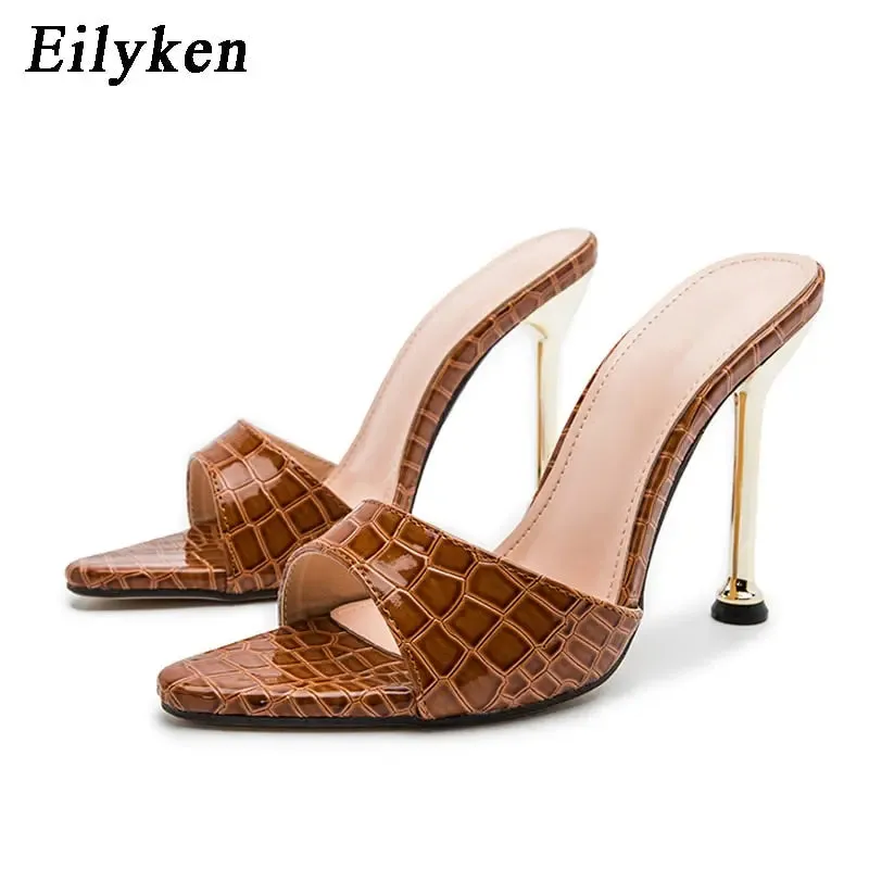 Eilyken Mule Thin Heels Slippers Women