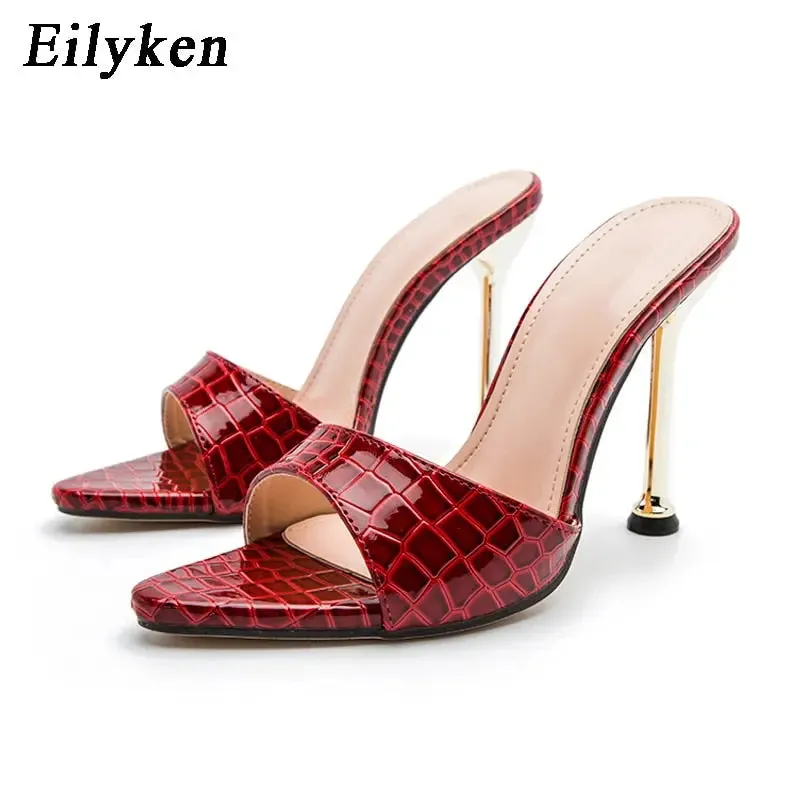 Eilyken Mule Thin Heels Slippers Women