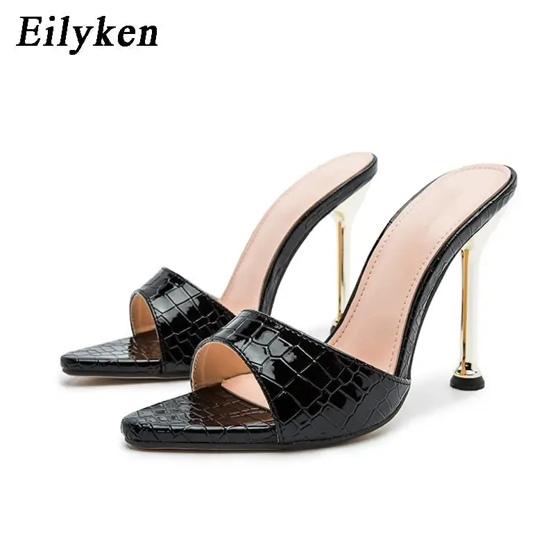 Eilyken Mule Thin Heels Slippers Women