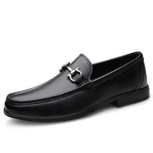 Eleganza Italienische Echtleder-Slipper