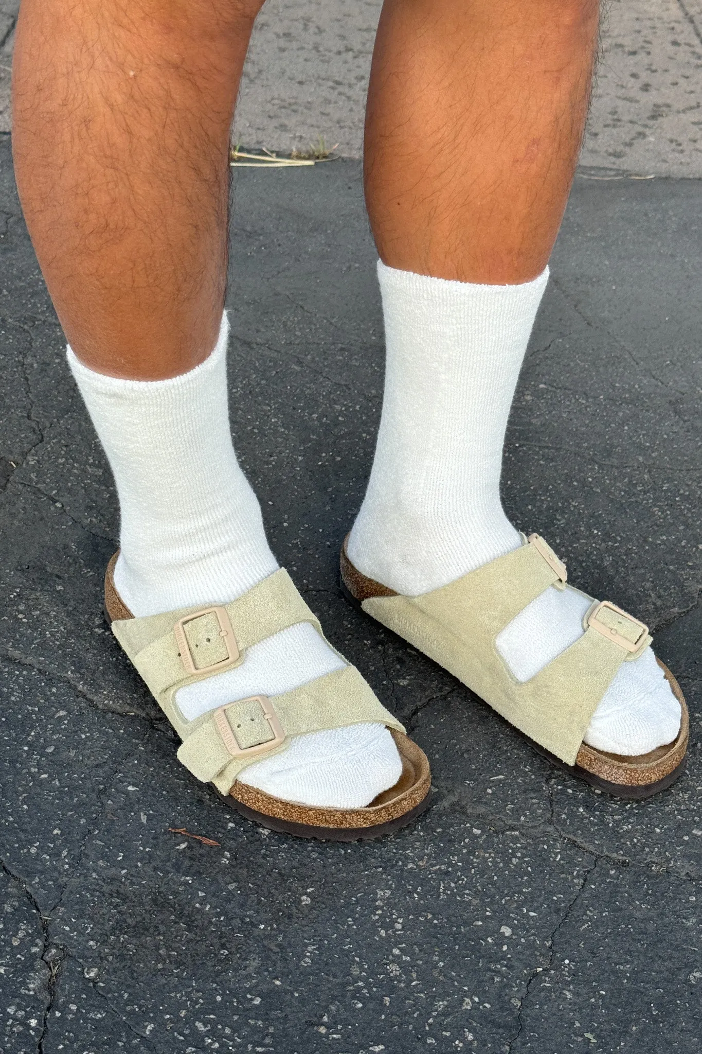 EXTENDED  Cloud Socks - Classic White