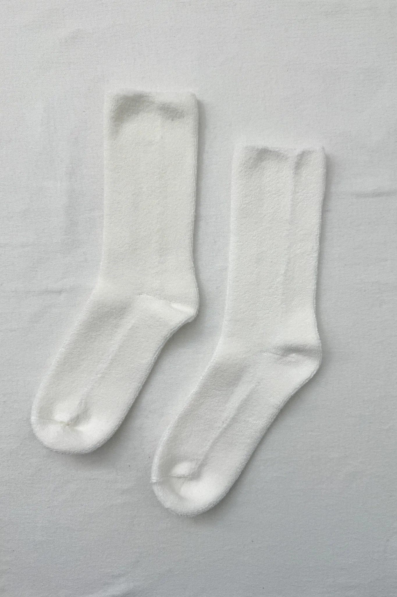 EXTENDED  Cloud Socks - Classic White