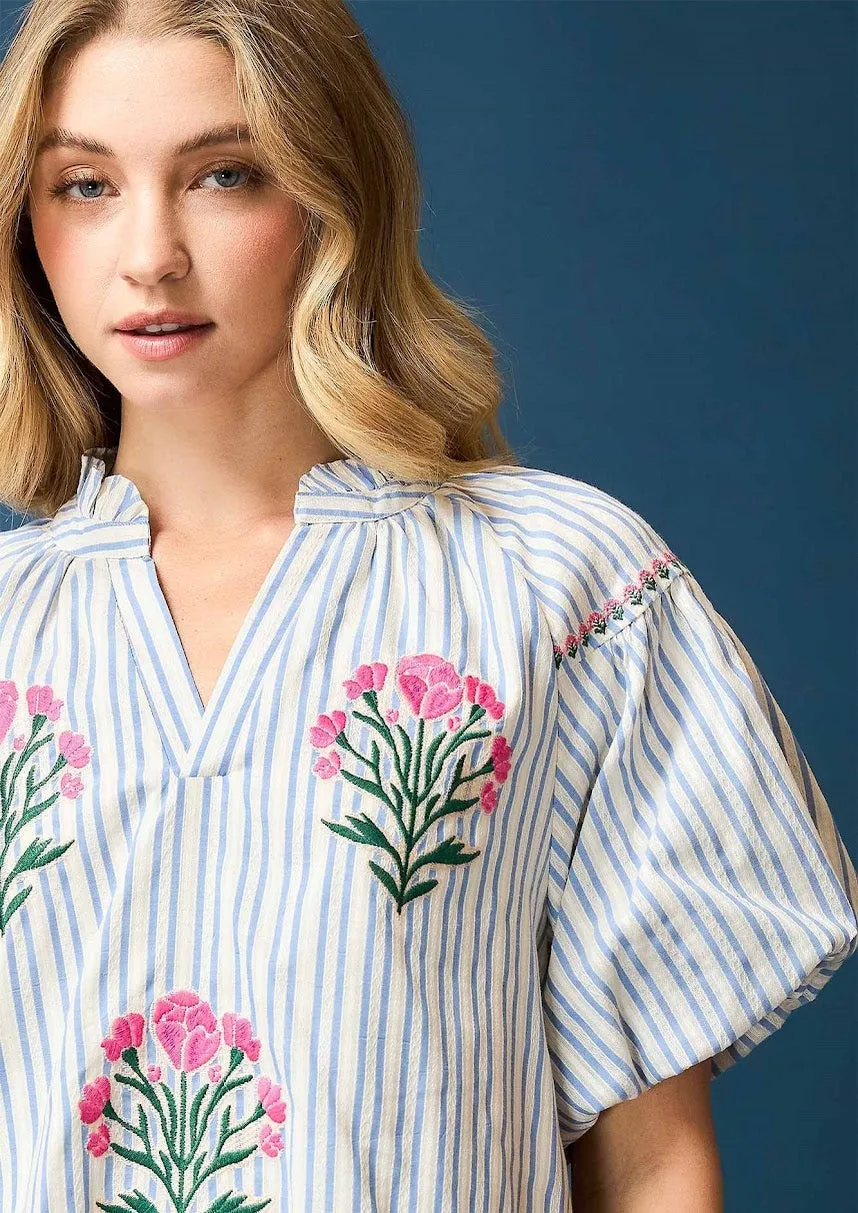 Favorite Cotton Dress - Light Blue