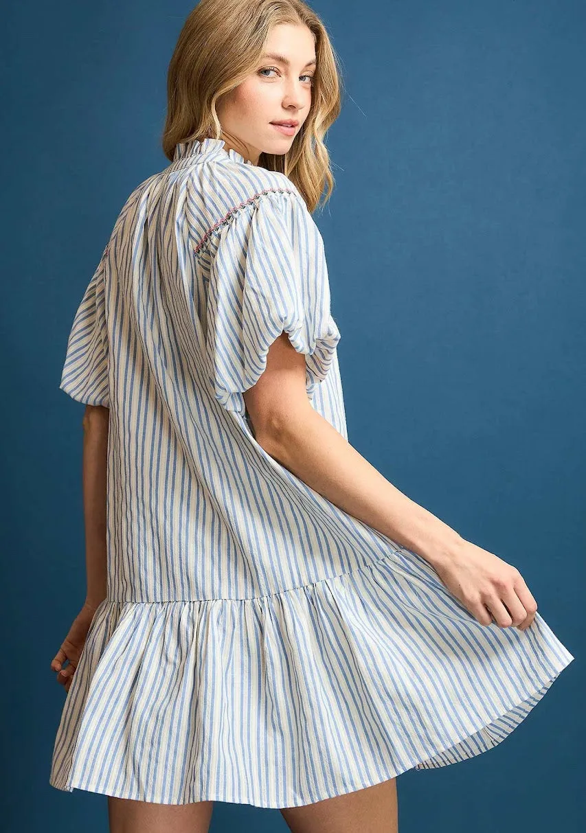 Favorite Cotton Dress - Light Blue