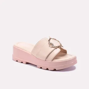 Fawn Chunky Comfy Casual Slippers 0412667