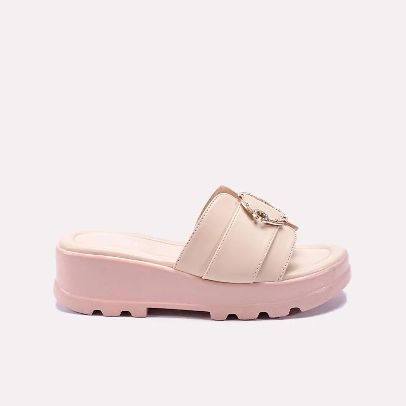 Fawn Chunky Comfy Casual Slippers 0412667
