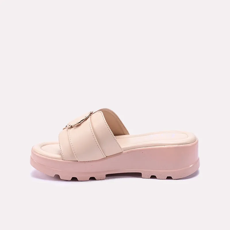 Fawn Chunky Comfy Casual Slippers 0412667