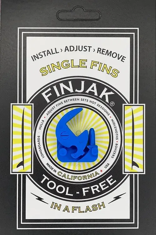 FINJAK TOOL FREE SINGLE FIN SYSTEM - RINCON BLUE