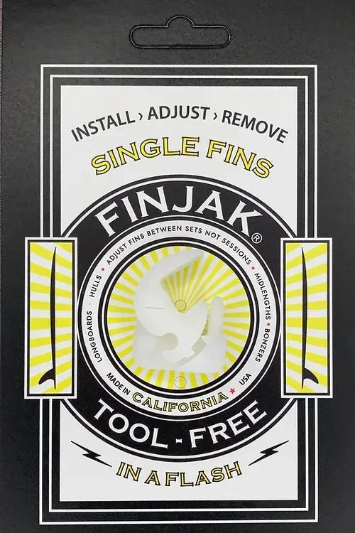 FINJAK TOOL FREE SINGLE FIN SYSTEM - WHITE SAND