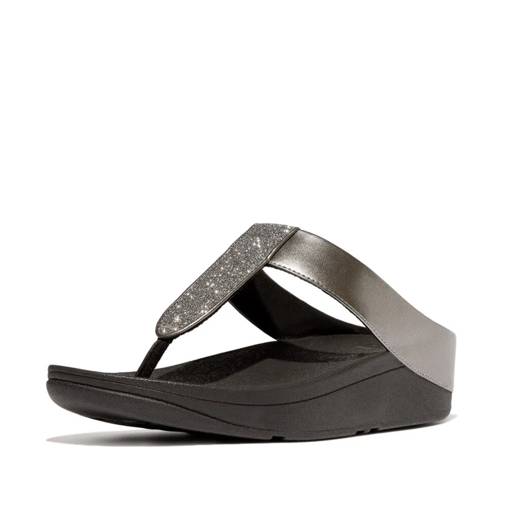 FitFlop Fino Glitterdust Metallic Toe Post