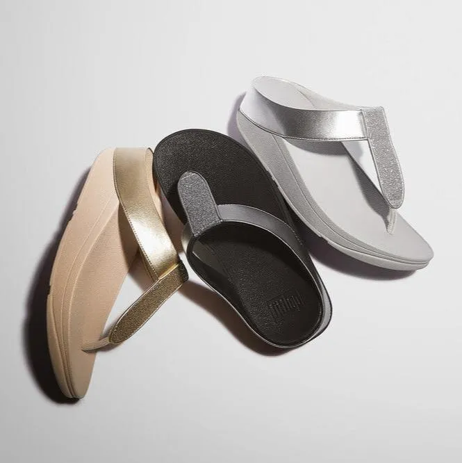FitFlop Fino Glitterdust Metallic Toe Post
