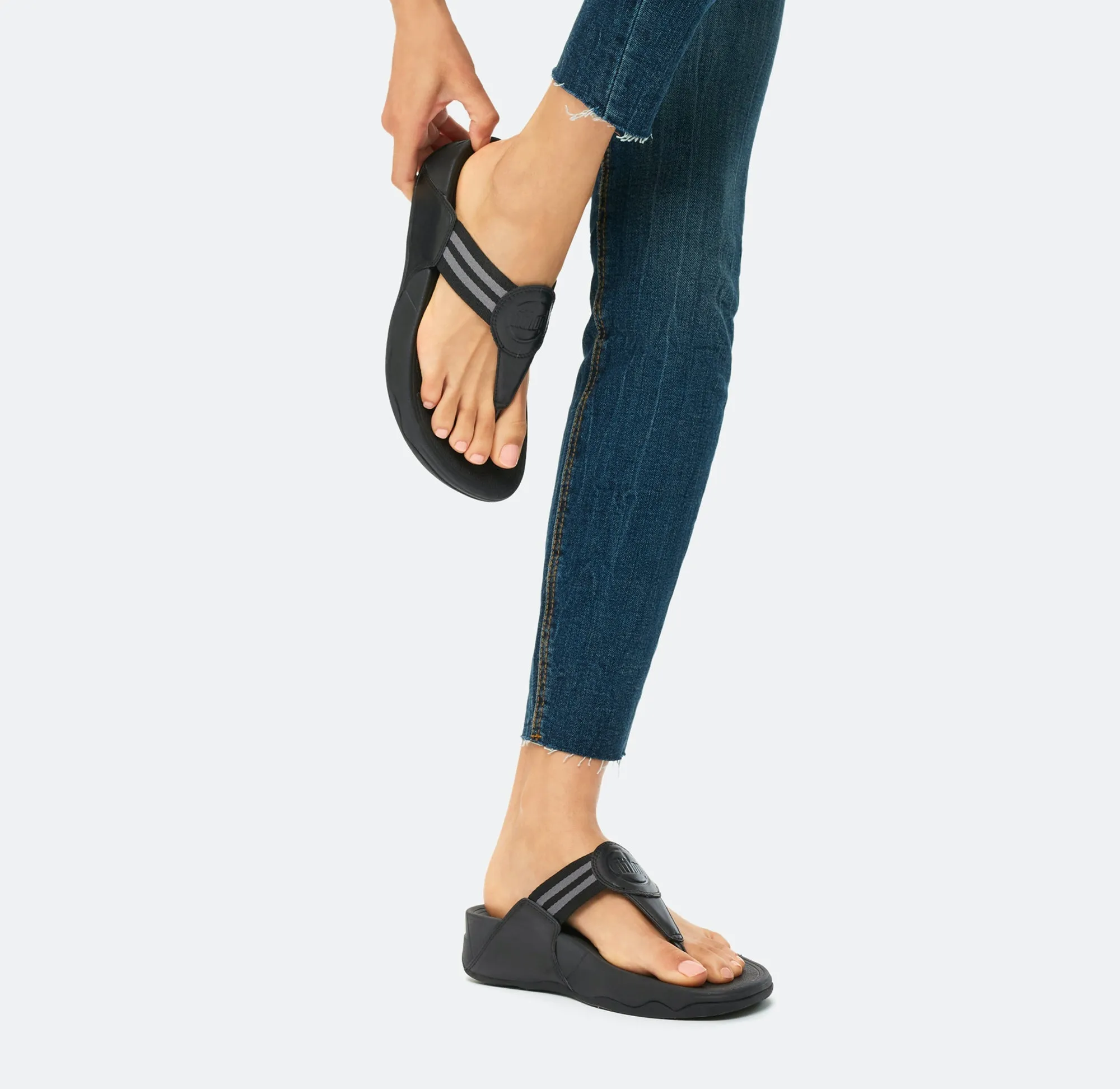 FitFlop WALKSTAR Webbing Toe-Post Sandals