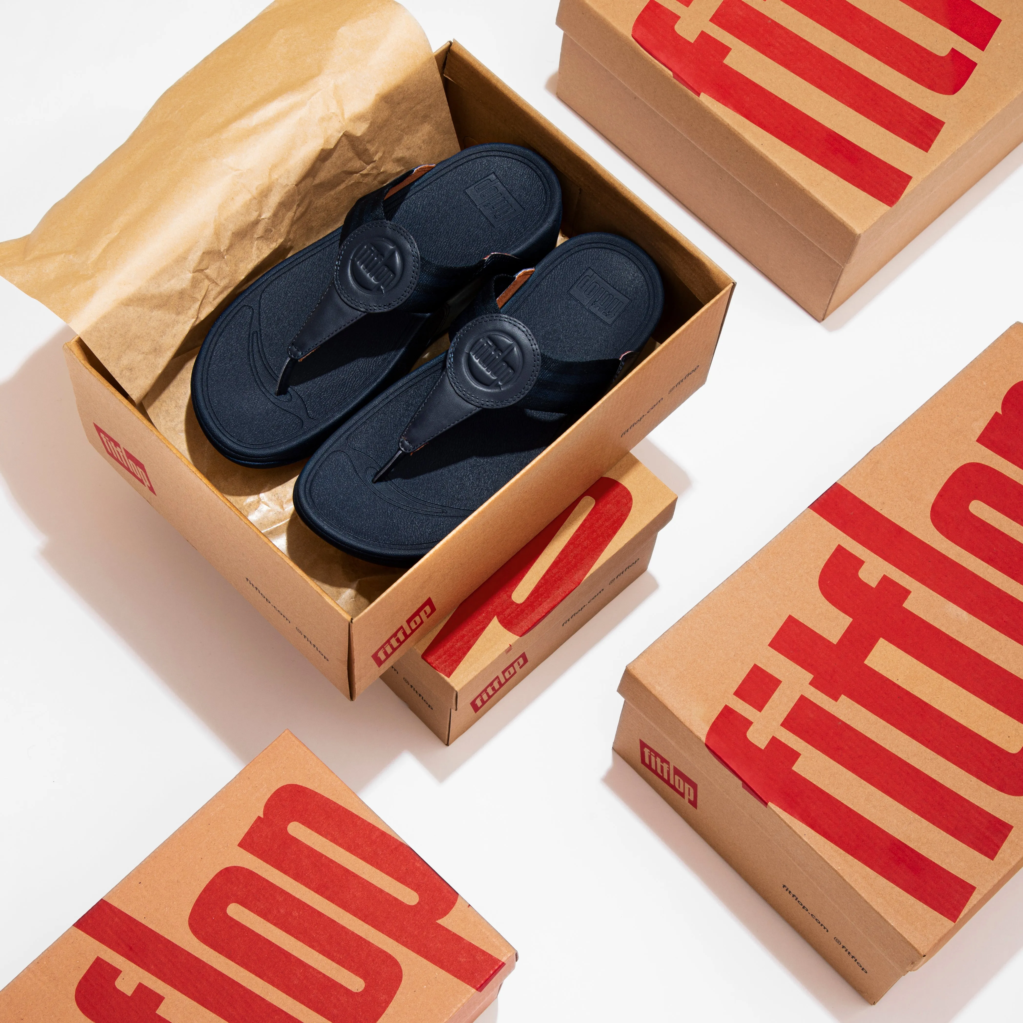FitFlop WALKSTAR Webbing Toe-Post Sandals