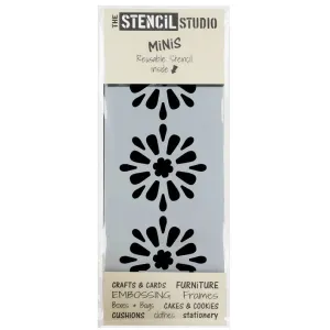 Flower Border Mini Stencil