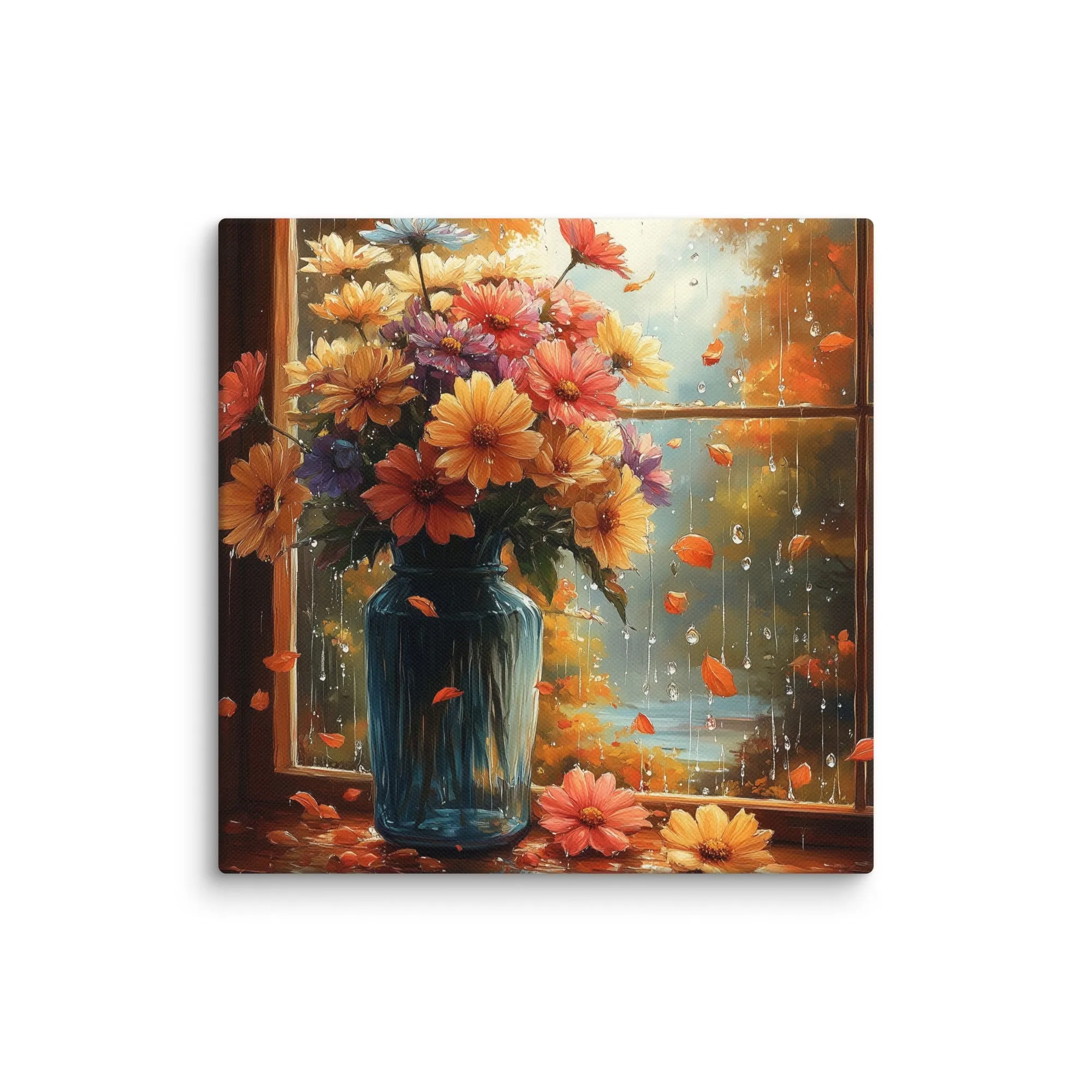 Flowers On The Sill