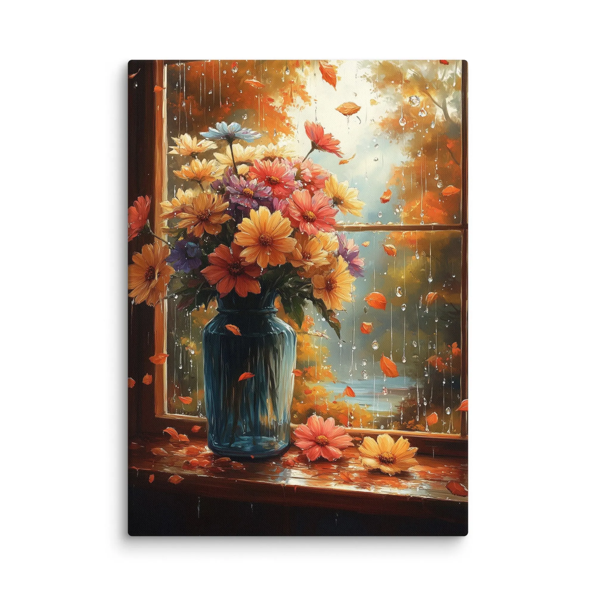 Flowers On The Sill