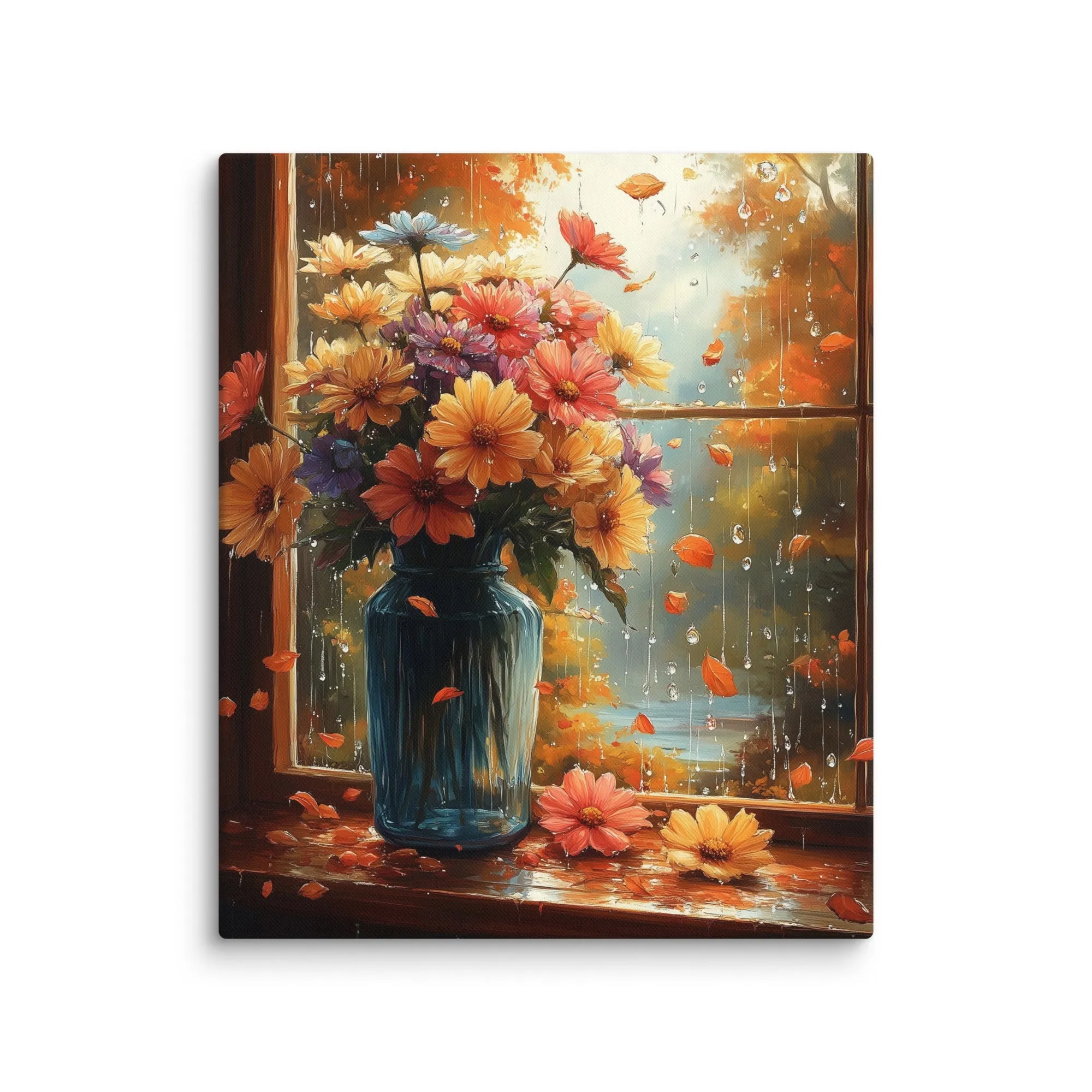 Flowers On The Sill