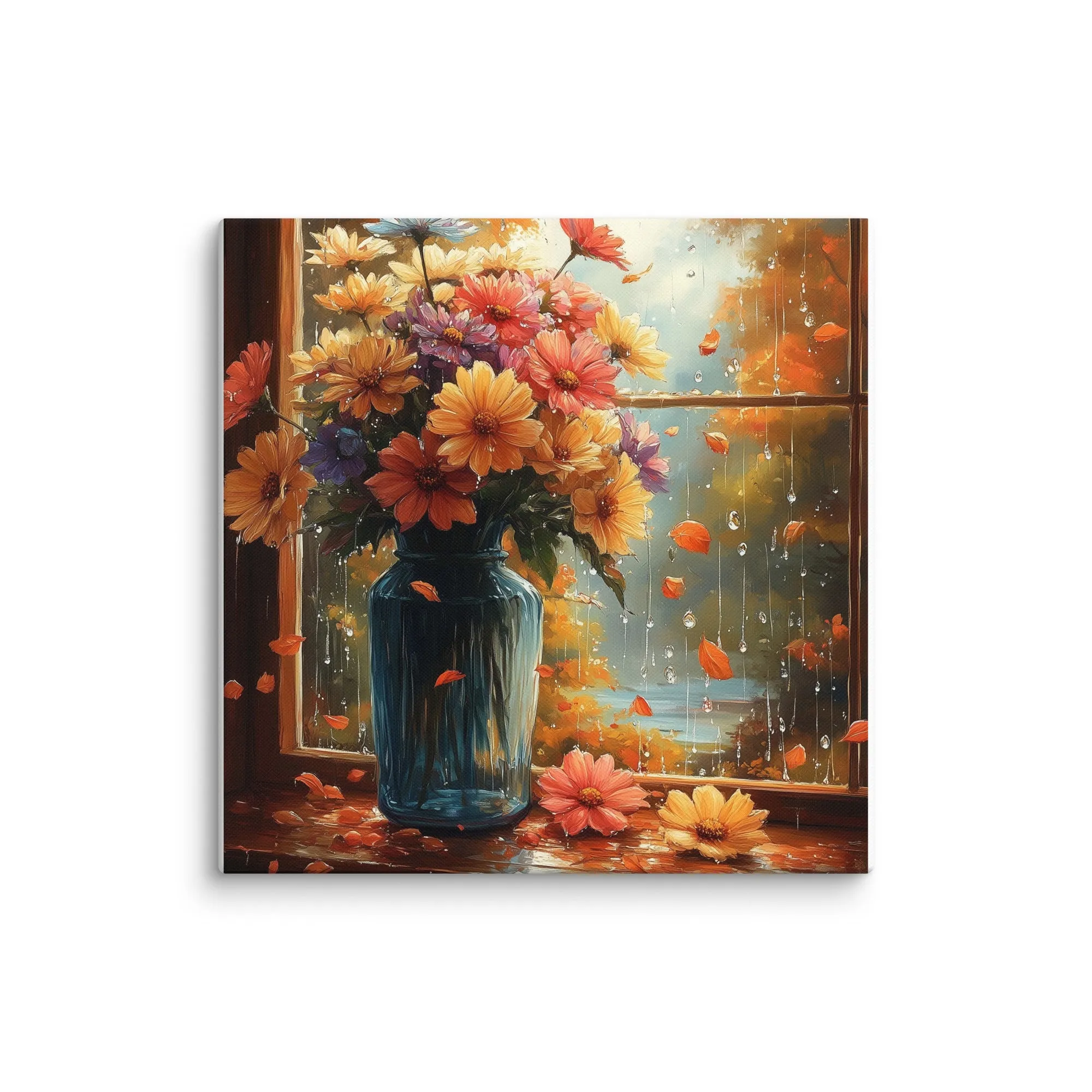 Flowers On The Sill