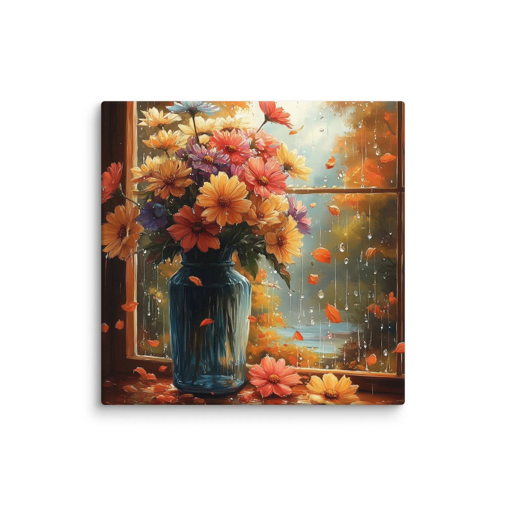 Flowers On The Sill