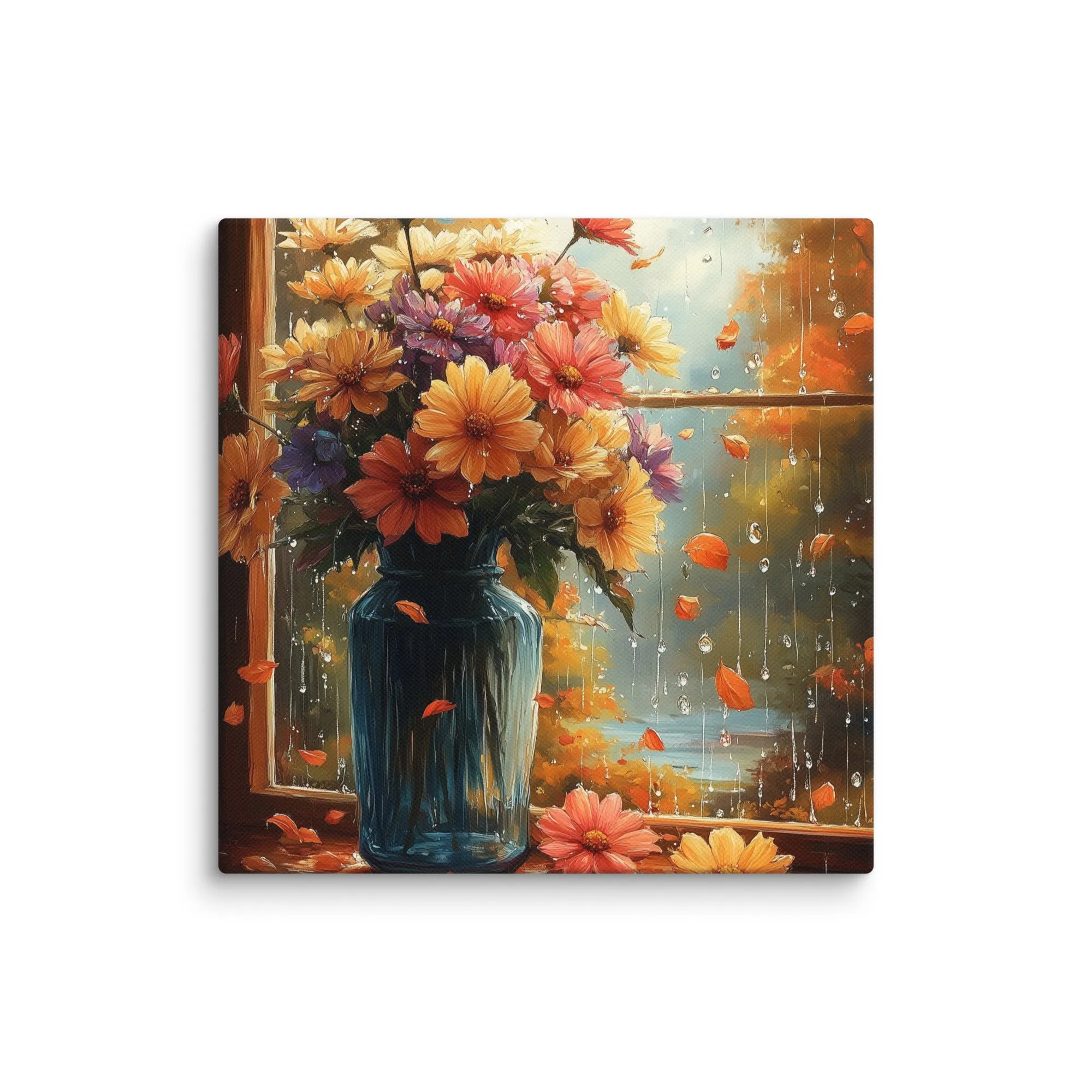 Flowers On The Sill