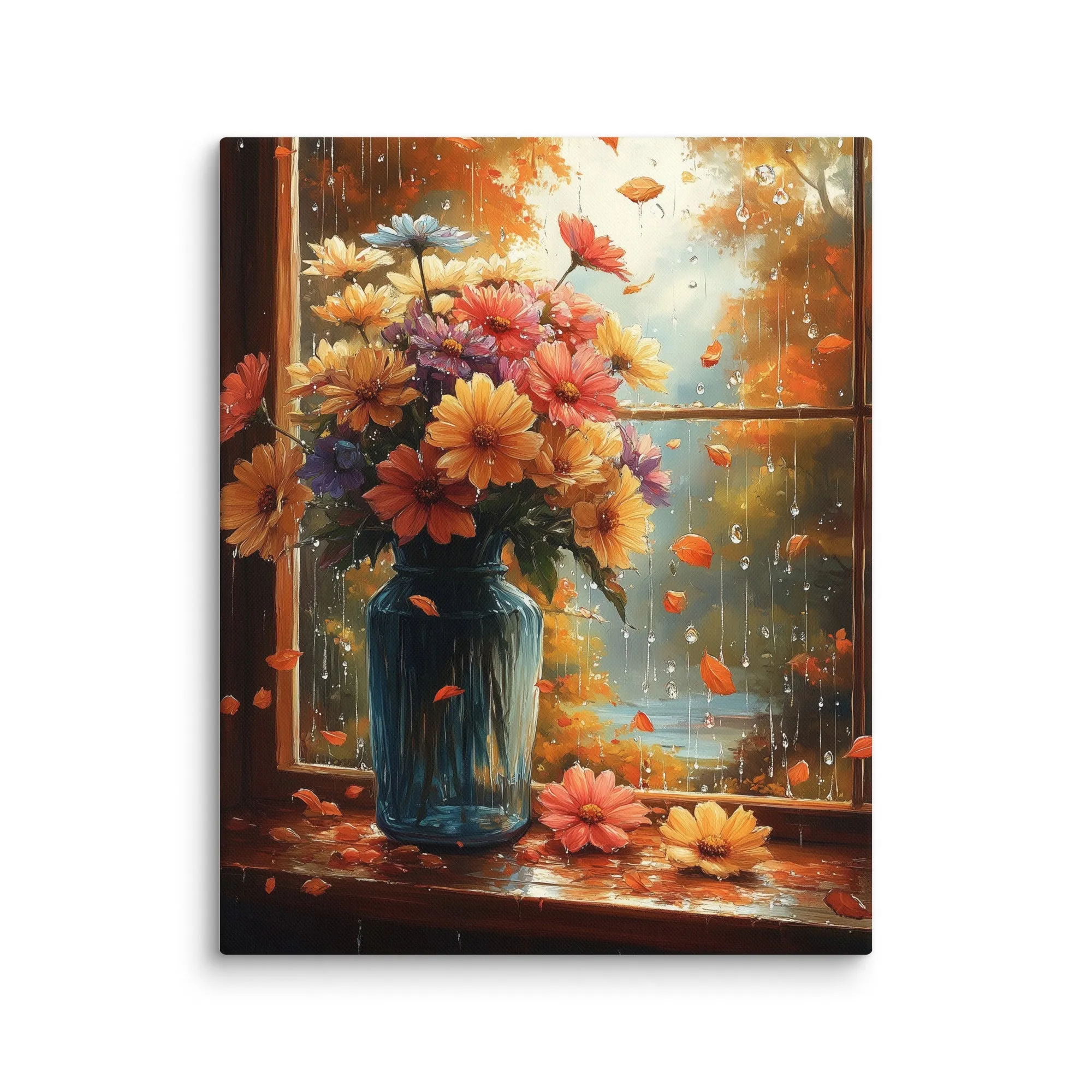 Flowers On The Sill