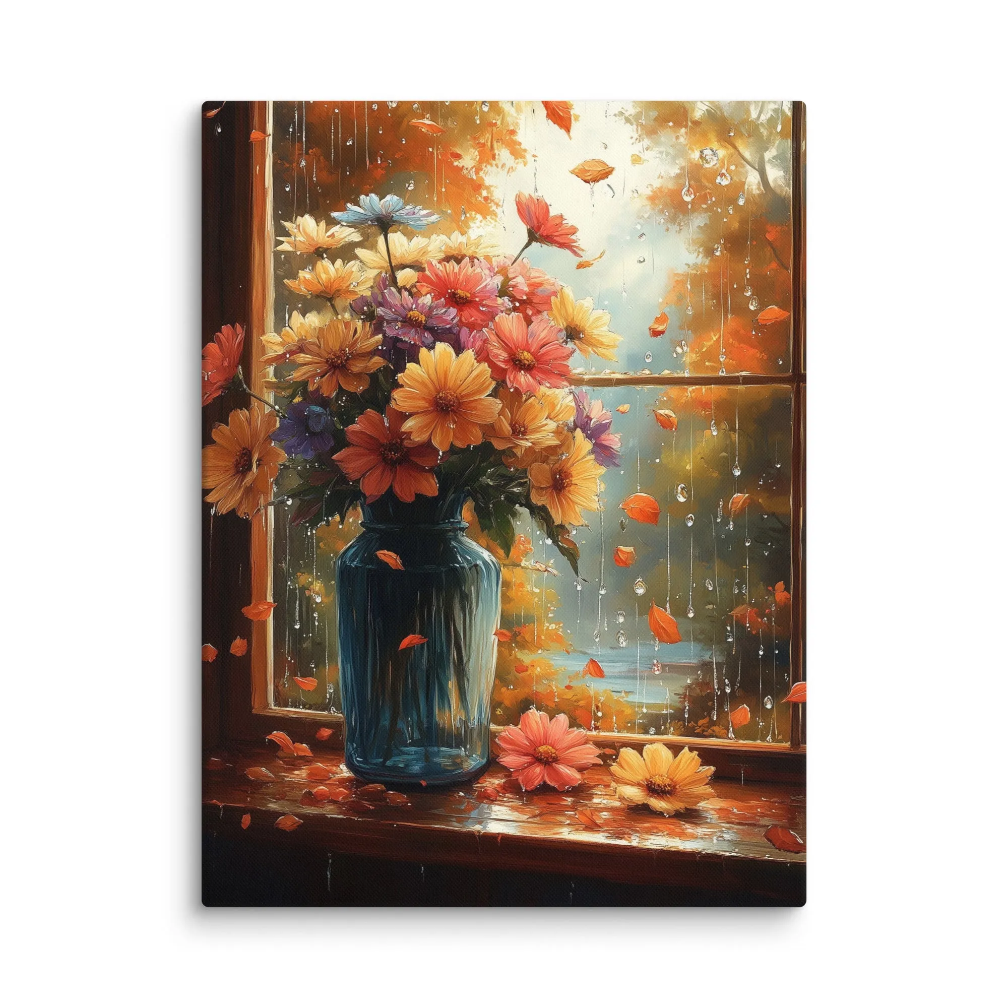 Flowers On The Sill