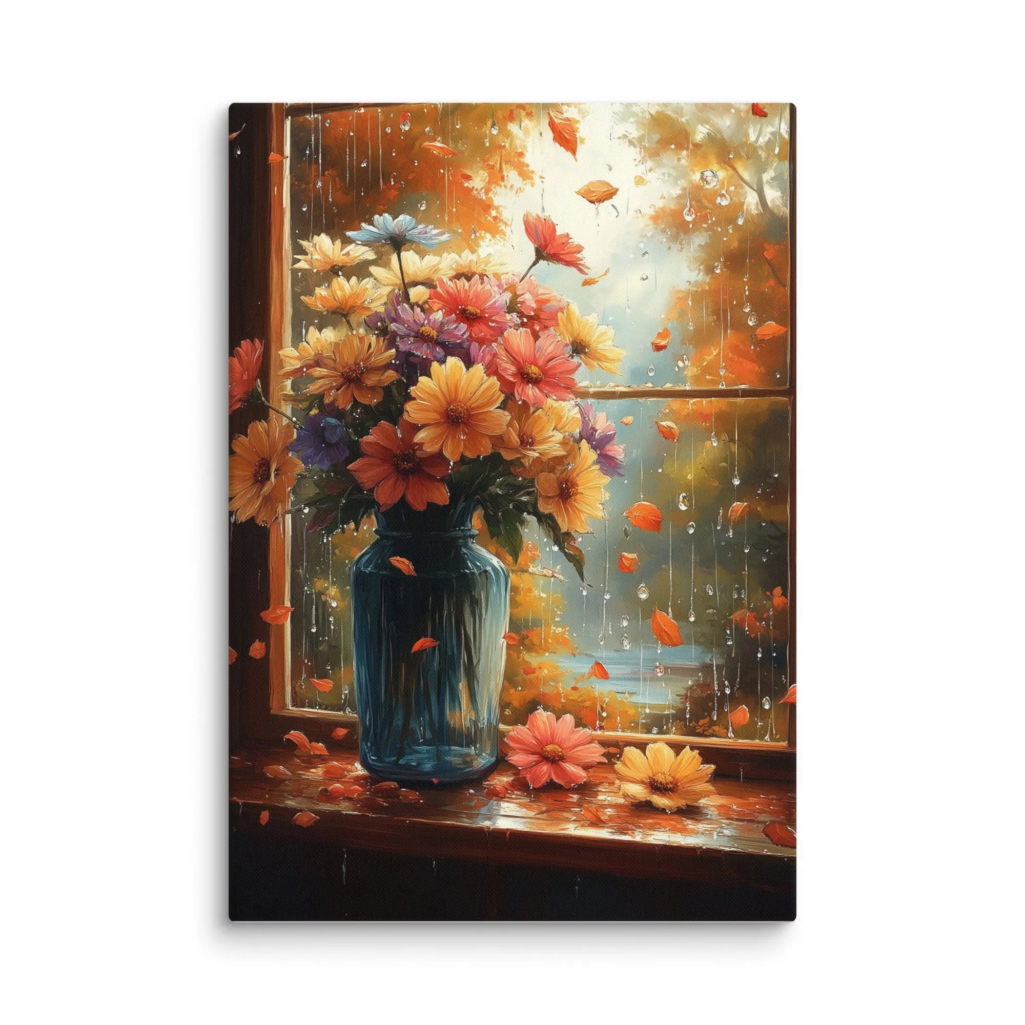 Flowers On The Sill