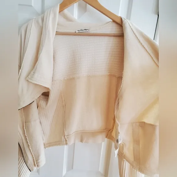 Free People We the Free Hazel Cardi Jacket in Creme size Medium