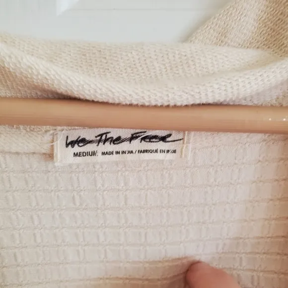 Free People We the Free Hazel Cardi Jacket in Creme size Medium