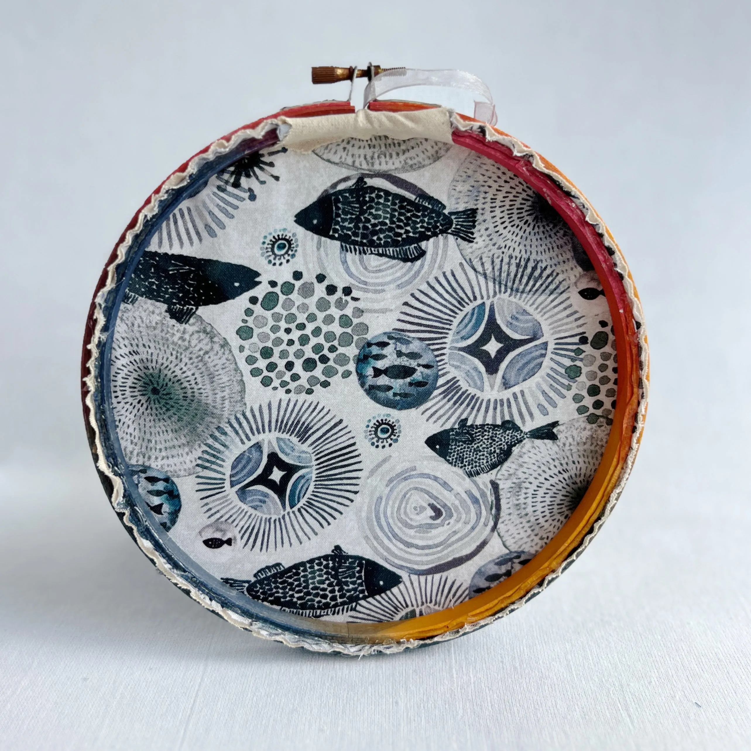Fresh sarcasm served here - guest check original hoop art
