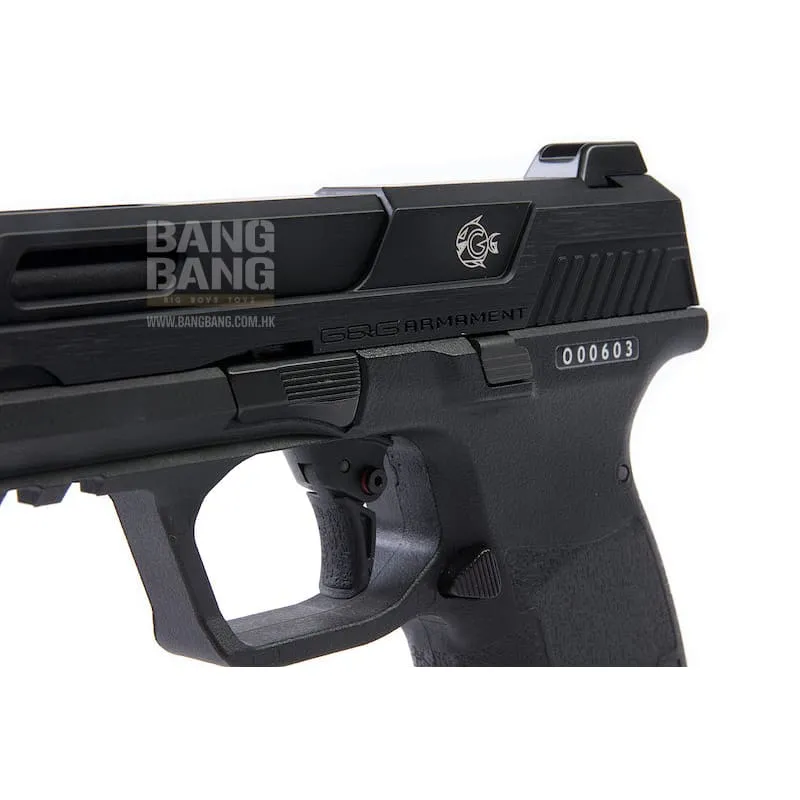 G&G Piranha MKI GBB Pistol - Black