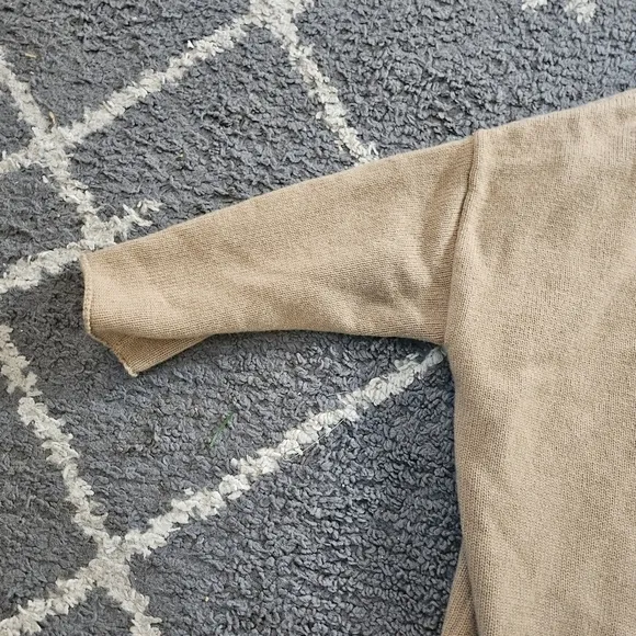 GENTLE HERD 100% Wool Long Cardigan With Pockets