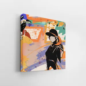 Girl in a Mask (v1) CANVAS