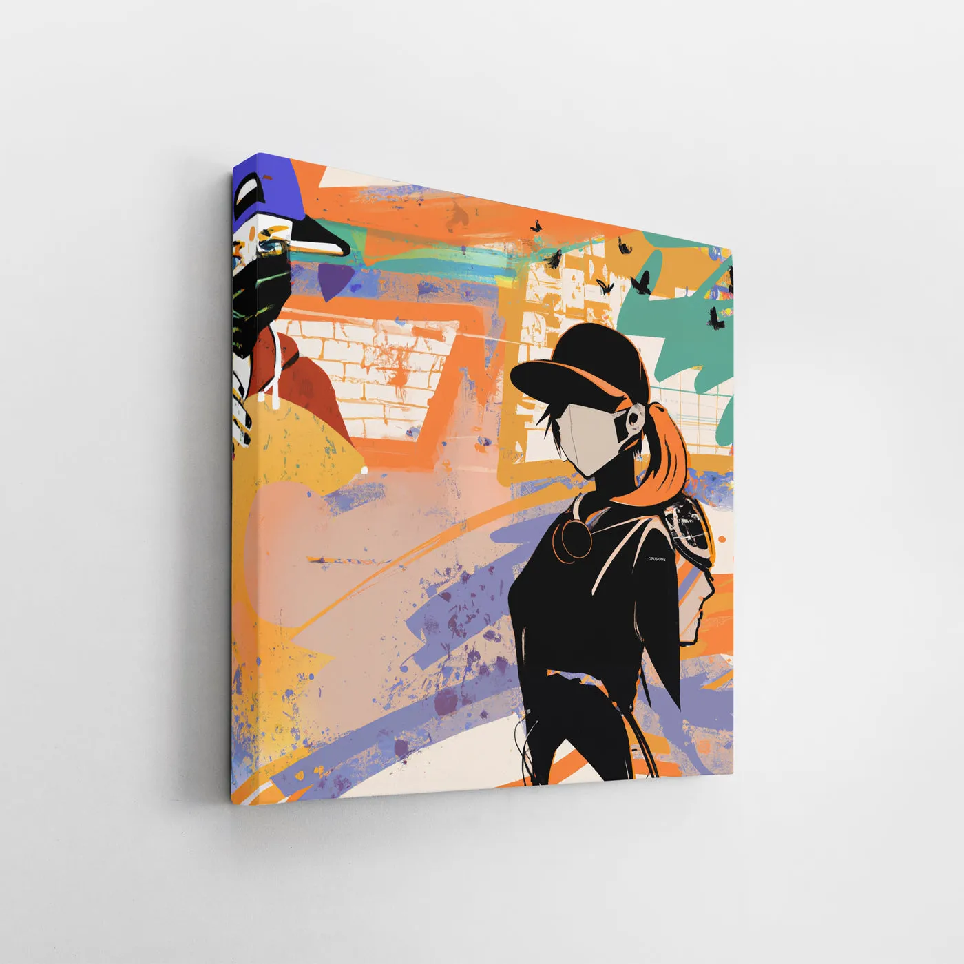 Girl in a Mask (v1) CANVAS