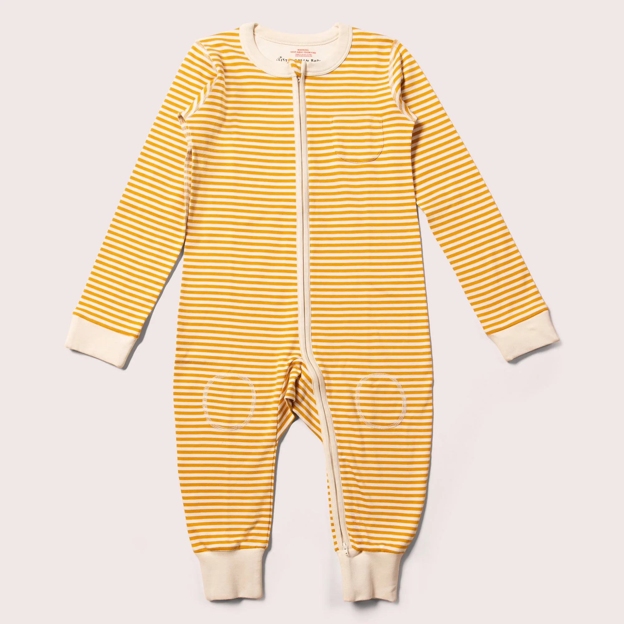 Gold Striped Adaptive 2 Way Onesie