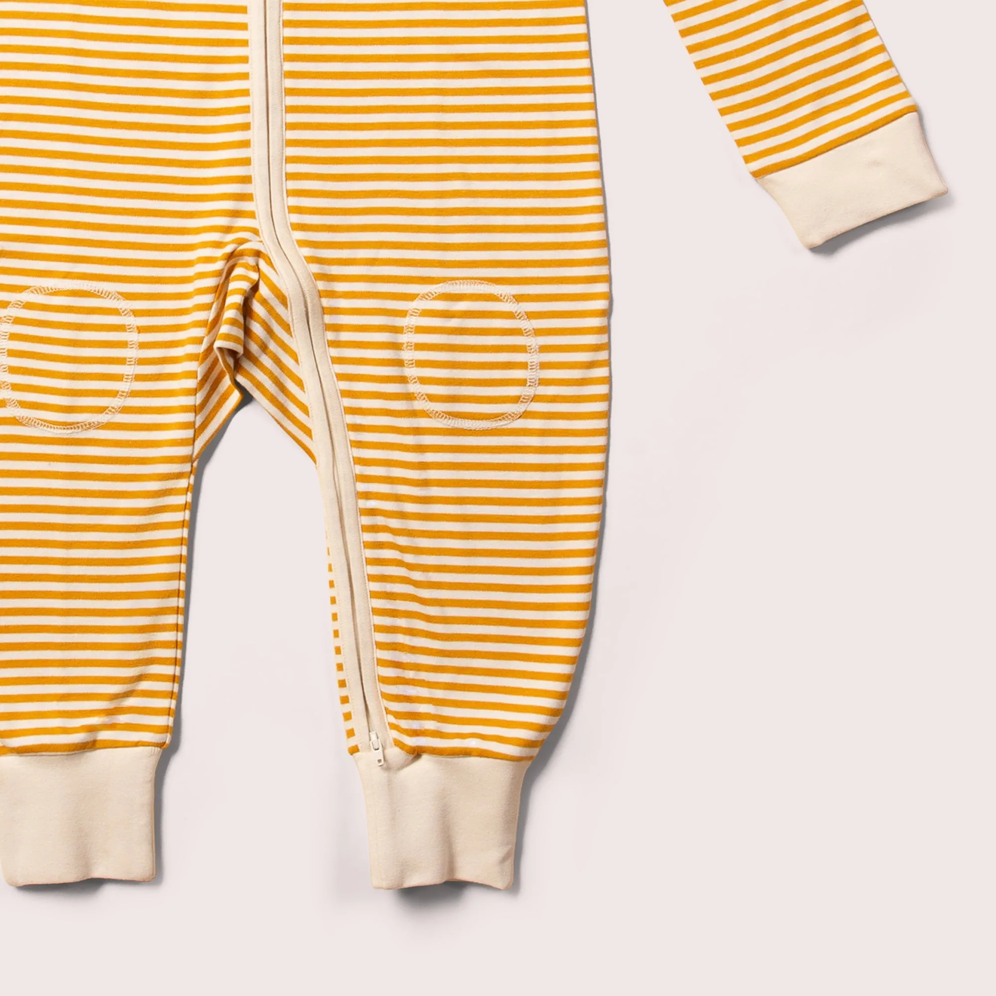 Gold Striped Adaptive 2 Way Onesie