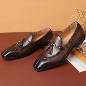GroßMann Retro Business Slipper aus PU