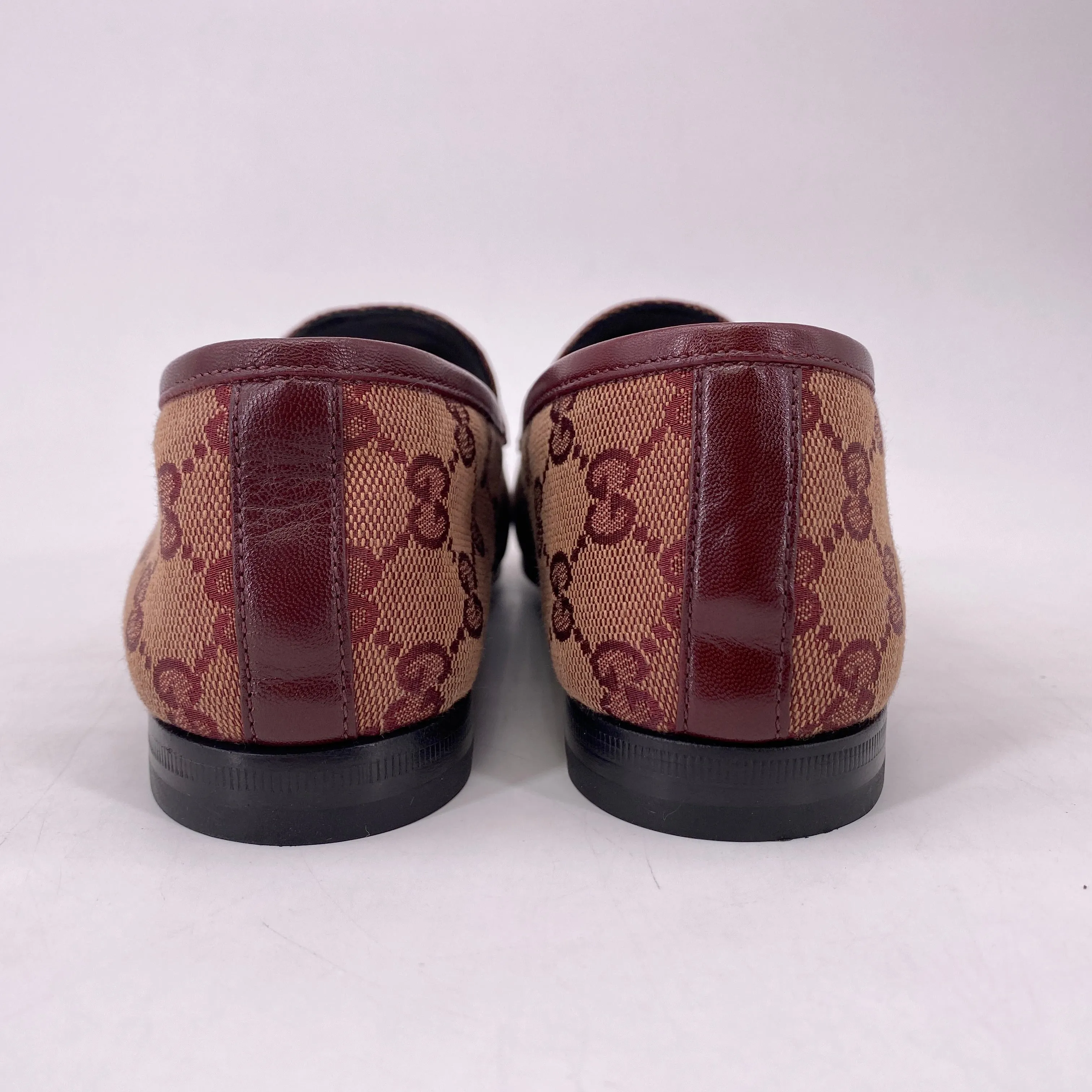 Gucci Loafer "Monogram"  New (Cond) Size 39.5W