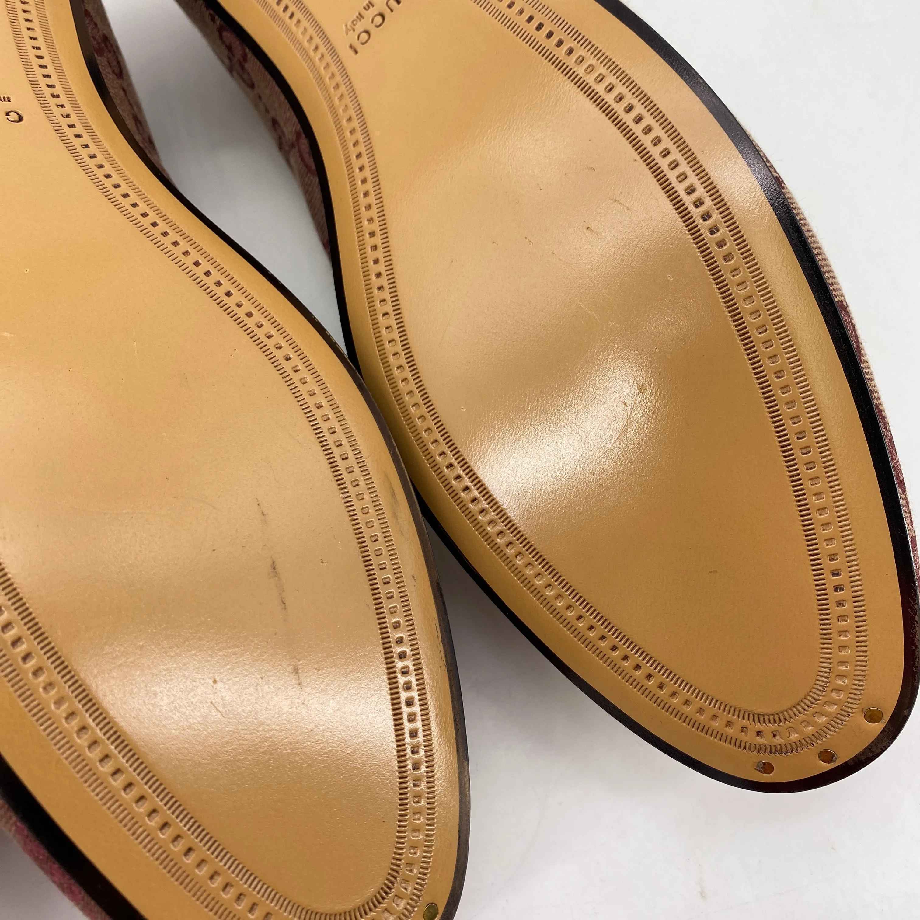 Gucci Loafer "Monogram"  New (Cond) Size 39.5W