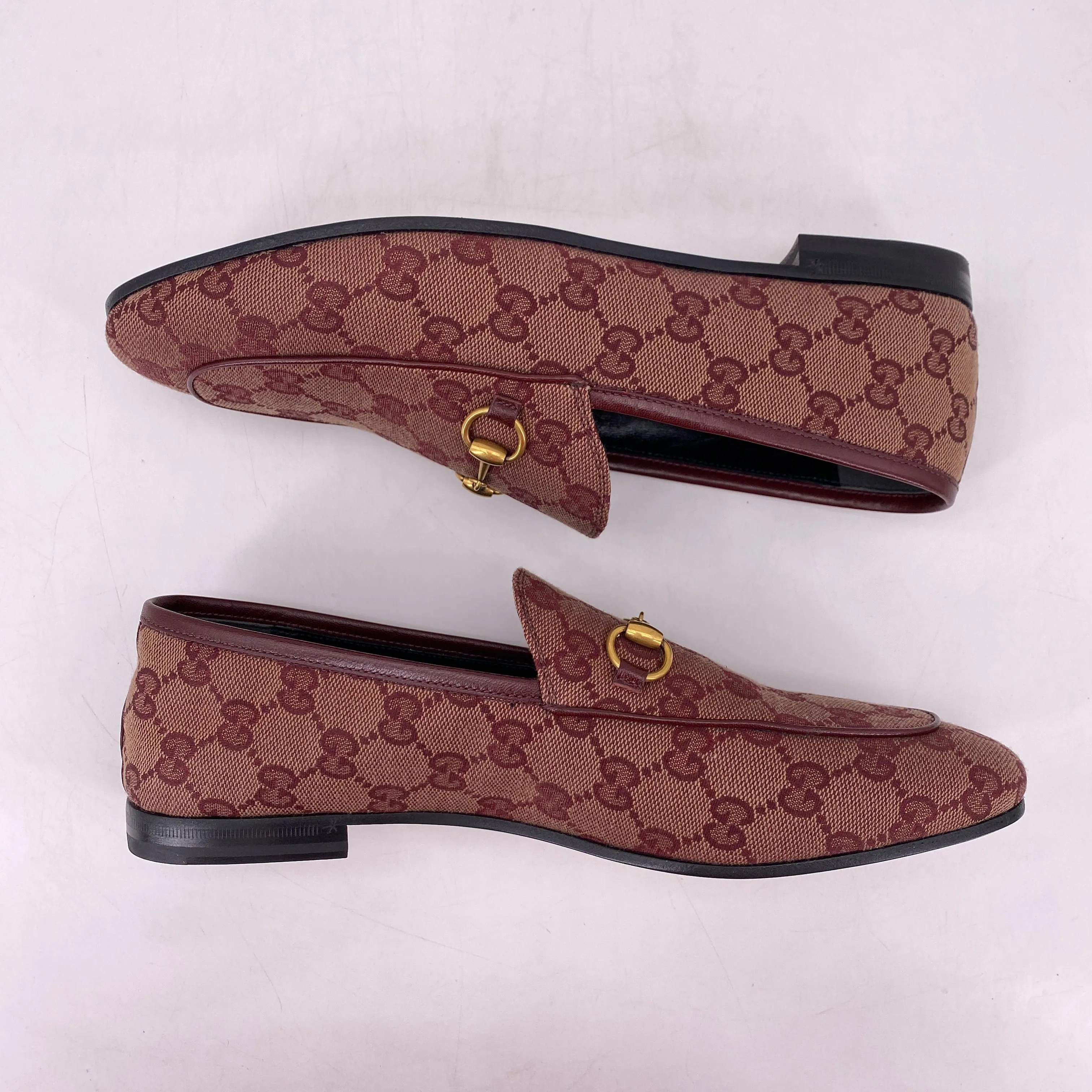 Gucci Loafer "Monogram"  New (Cond) Size 39.5W