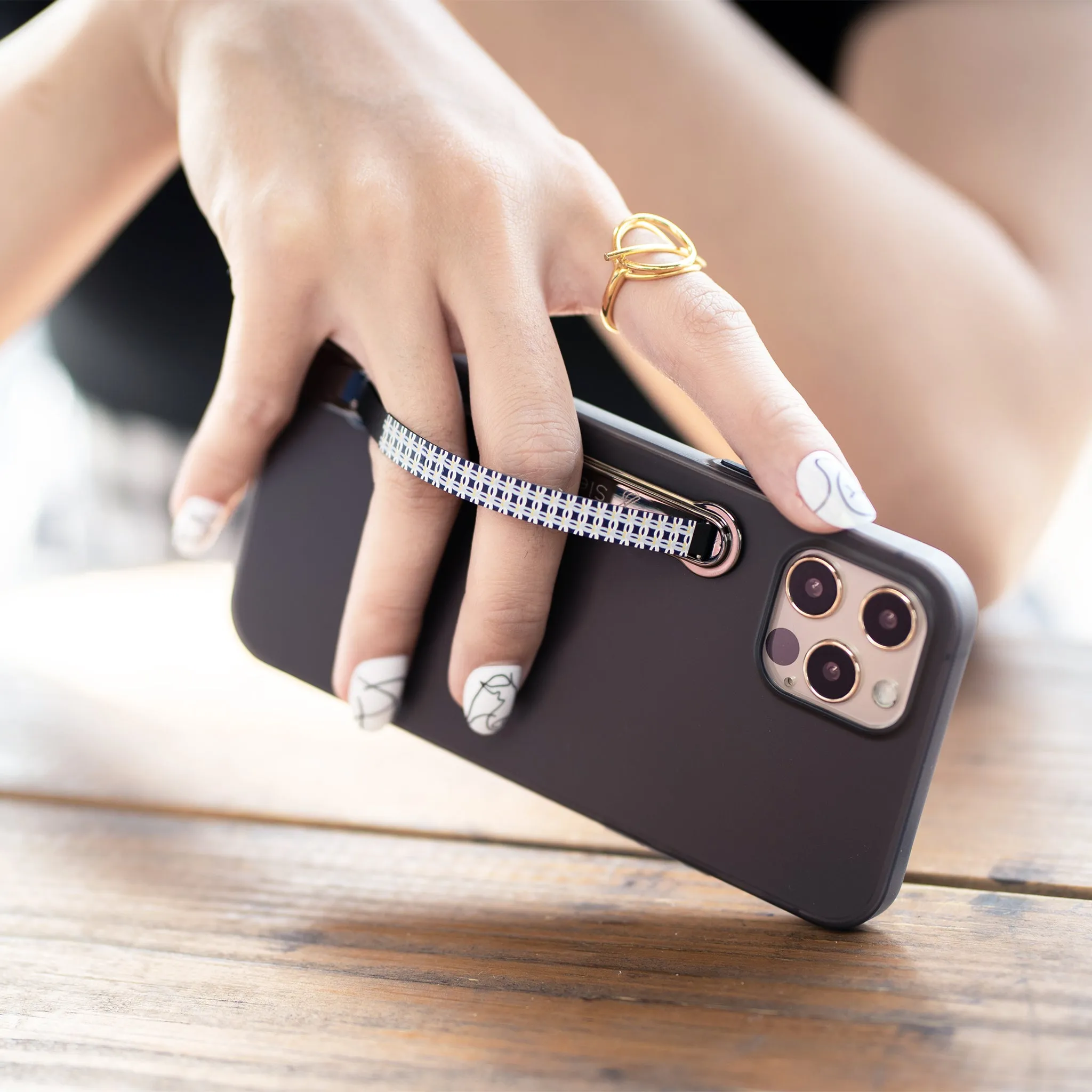 Gunmetal x Maya Monogram