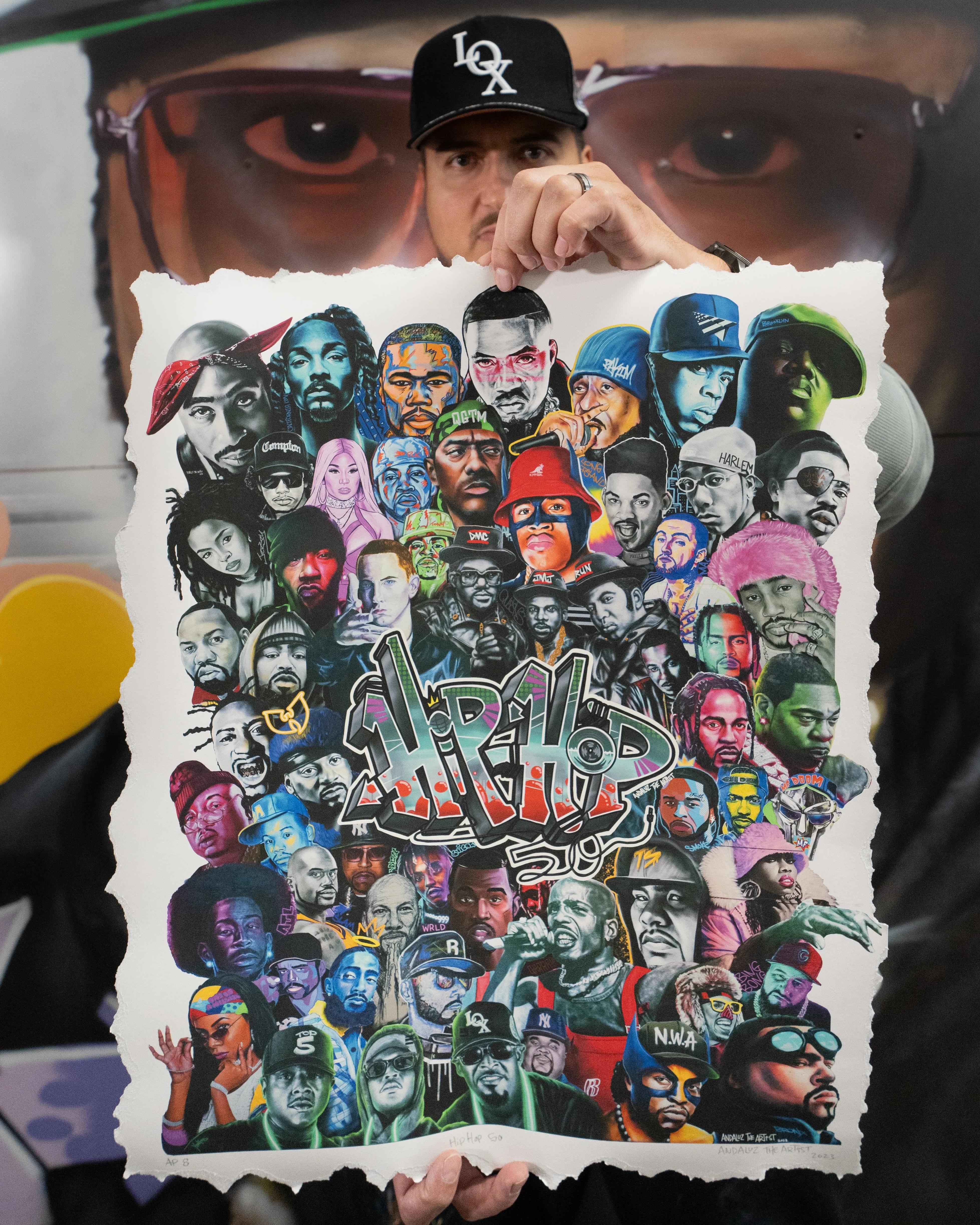 Hip-Hop 50th anniversary art print (Limited Edition)