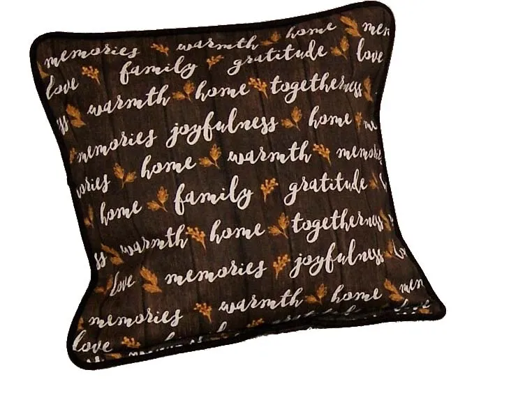 Home Decorative Weaved Cotton Throw Pillows (pillow form included)