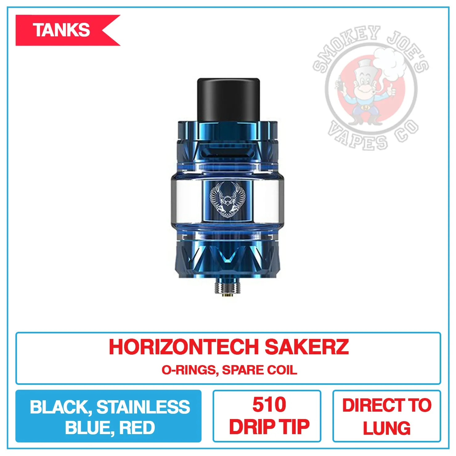 HorizonTech - Sakerz - Subohm Tank
