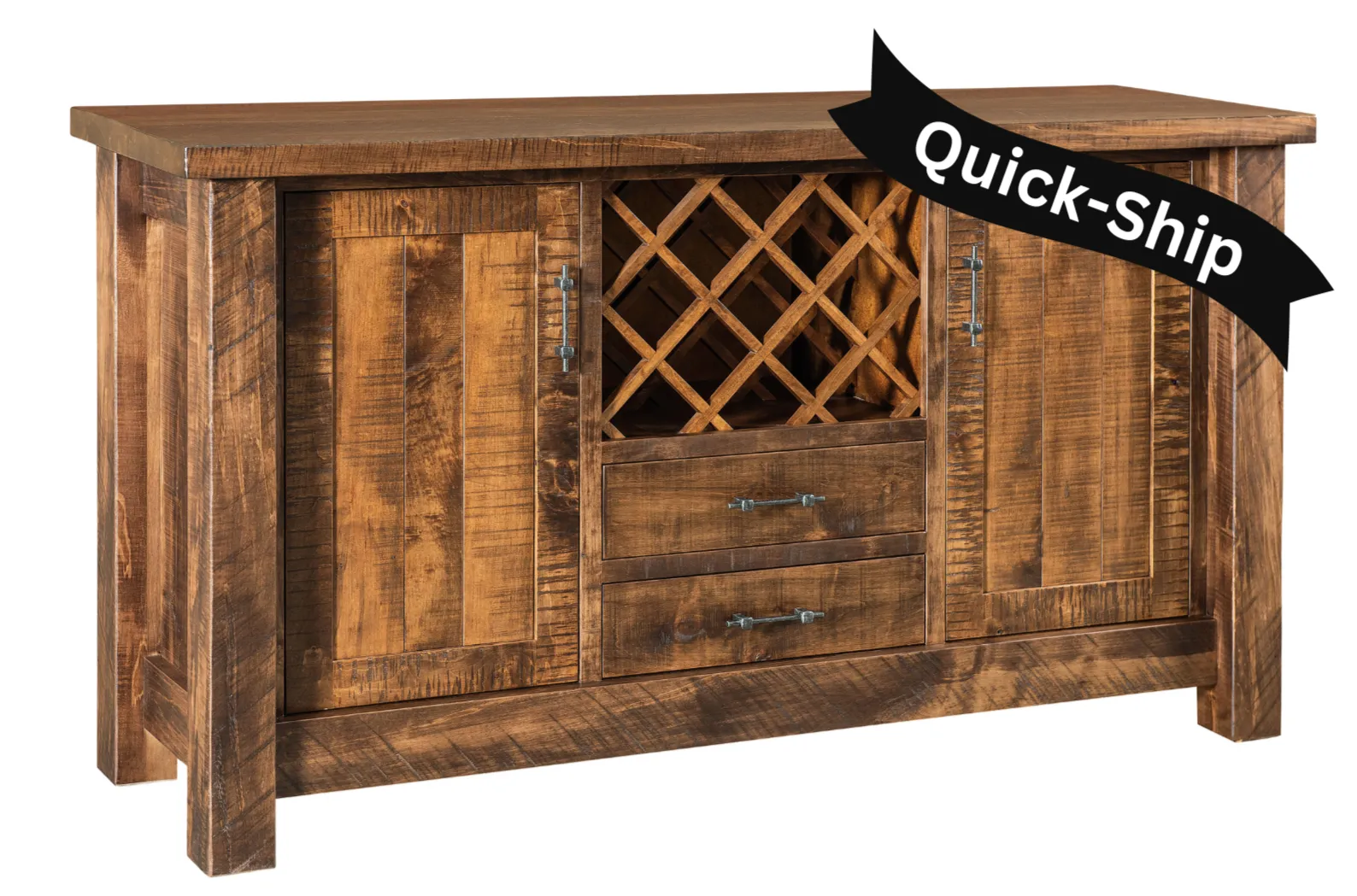 Houston - Amish Handcrafted Wine Server / QUICK-SHIP (SHIPS IN 2-4 WEEKS)