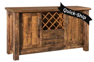 Houston - Amish Handcrafted Wine Server / QUICK-SHIP (SHIPS IN 2-4 WEEKS)